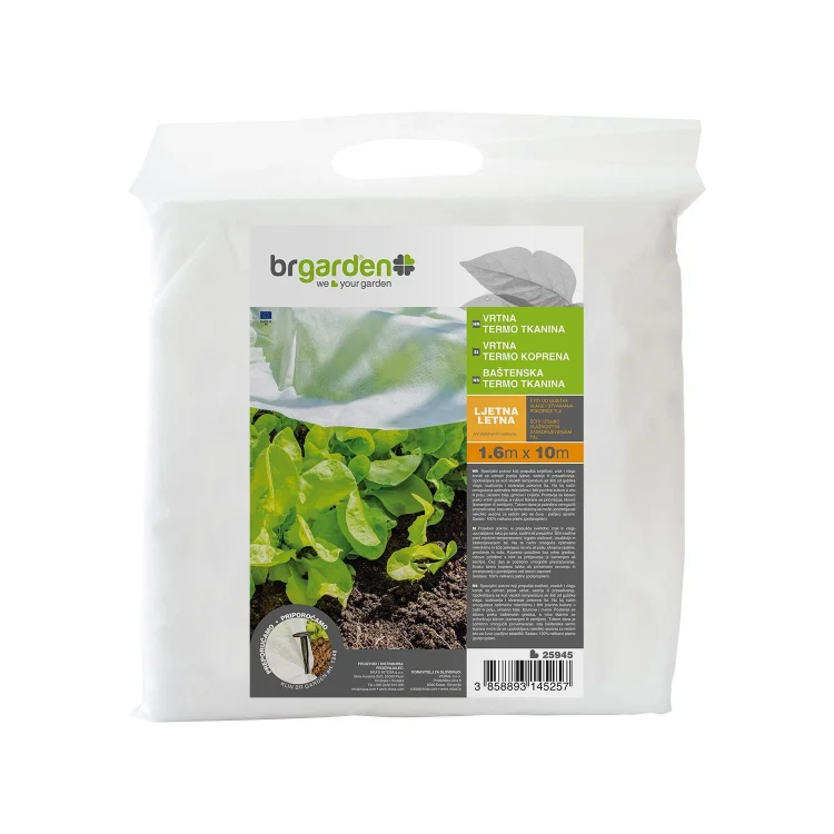 Agrofolija 1 Agrofolija 1,6 x 10 m 18g bijela - Slika 1