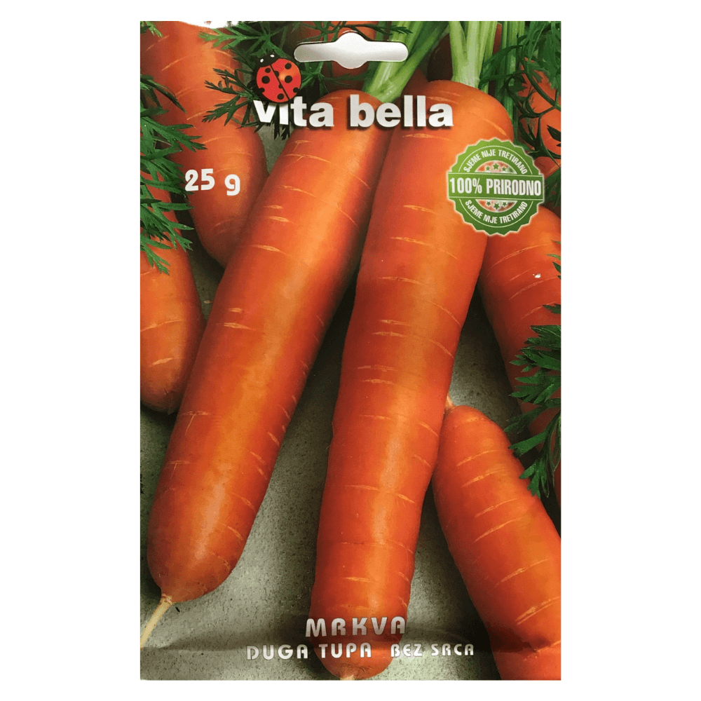 Mrkva - duga tupa 25g Mrkva - duga tupa 25g - Slika 1